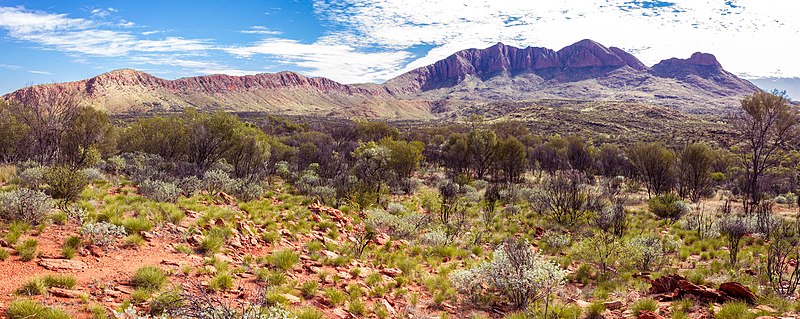 File:West Macdonnell Ranges, Mt Sonder.jpg